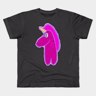 Pink/Purple Princess Unicorn Kids T-Shirt